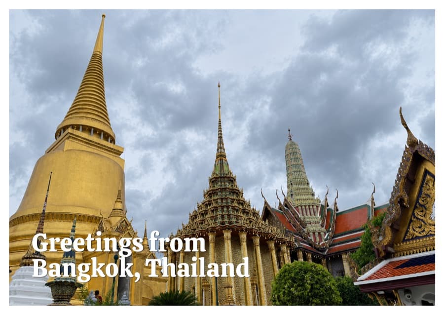Postcard from Thailand